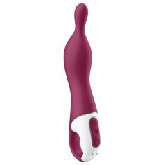  Satisfyer A-Mazing 1 - vibratore punto A ricaricabile - rosso