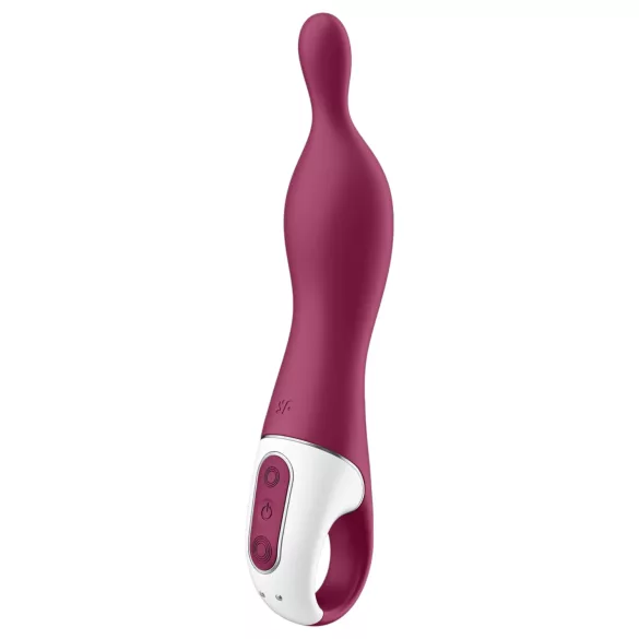 Satisfyer A-Mazing 1 - vibratore punto A ricaricabile - rosso