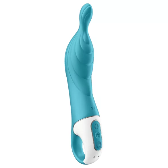 Satisfyer A-Mazing 2 - vibratore punto A ricaricabile - turchese