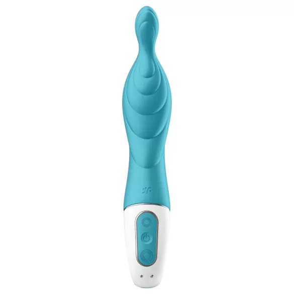 Satisfyer A-Mazing 2 - vibratore punto A ricaricabile - turchese