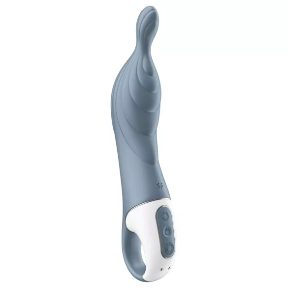 Satisfyer A-Mazing 2 - Vibratore A-Spot ricaricabile (grigio)