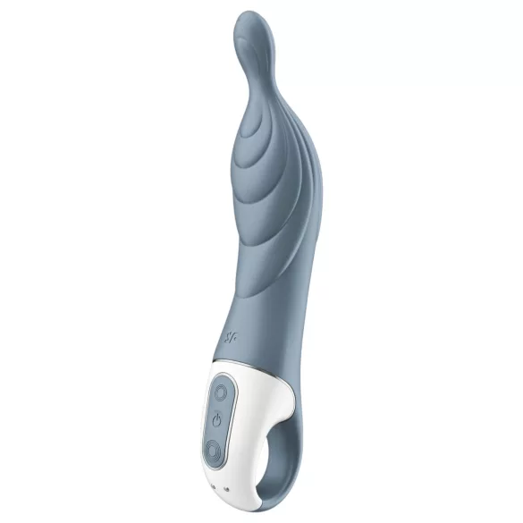 Satisfyer A-Mazing 2 - Vibratore A-Spot ricaricabile (grigio)