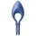 Satisfyer Bullseye - Anello vibrante per il pene con controllo tramite app, per uomini (blu)