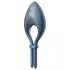 Satisfyer Bullseye - anello fallico vibrante smart - silicone grigio