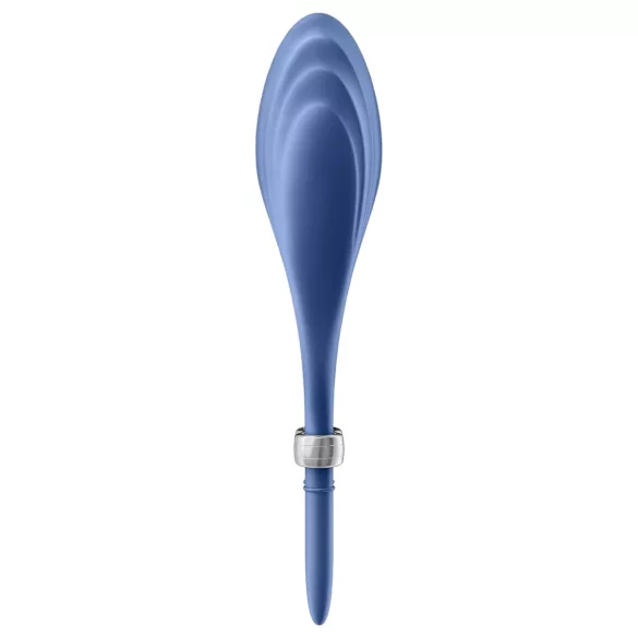 Satisfyer Duelist - anello fallico vibrante ricaricabile (blu)