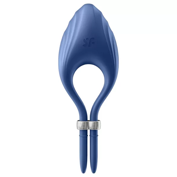 Satisfyer Duelist - anello fallico vibrante ricaricabile (blu)