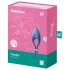 Satisfyer Duelist - anello fallico vibrante ricaricabile (blu)