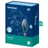 Satisfyer Duelist - anello vibrante pene ricaricabile - silicone grigio