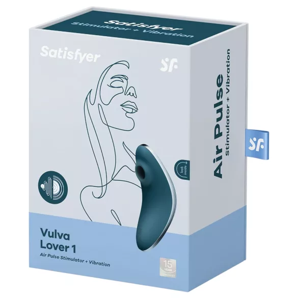Satisfyer Vulva Lover 1 - succhia clitoride onde d’aria ricaricabile