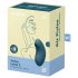 Satisfyer Vulva Lover 2 - stimolatore clitorideo onde d’aria ricaricabile - blu