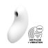 Satisfyer Vulva Lover 2 - Massaggiatore Clitorideo ad Onde d'Aria (bianco)