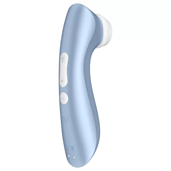 Satisfyer Pro 2+ - stimolatore clitorideo onde d’aria - blu