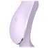 Satisfyer Curvy Trinity 2 - Vibratore 2in1 a Onde d'Aria (Viola)
