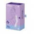 Satisfyer Curvy Trinity 2 - Vibratore 2in1 a Onde d'Aria (Viola)