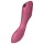 Satisfyer Curvy Trinity 3 - succhiaclitoride e vibratore 2in1 - rosso