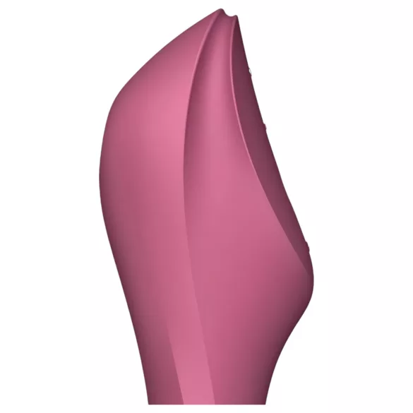 Satisfyer Curvy Trinity 3 - succhiaclitoride e vibratore 2in1 - rosso