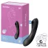 Satisfyer Curvy Trinity 4 - vibratore 2 in 1 ad onde d’aria (nero)