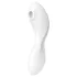Satisfyer Curvy Trinity 5+ - vibratore 2in1 con app (bianco)