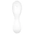 Satisfyer Curvy Trinity 5+ - vibratore 2in1 con app (bianco)