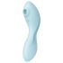Satisfyer Curvy Trinity 5+ - Elegante Vibratore 2in1 Intelligente (Blu)