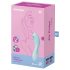 Satisfyer Curvy Trinity 5+ - Elegante Vibratore 2in1 Intelligente (Blu)