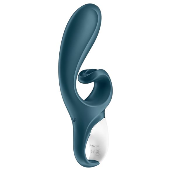 Satisfyer Hug Me - vibratore clitorideo con braccio - ricaricabile silicone blu