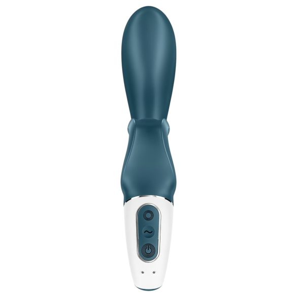 Satisfyer Hug Me - vibratore clitorideo con braccio - ricaricabile silicone blu