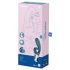 Satisfyer Hug Me - vibratore clitorideo con braccio - ricaricabile silicone blu