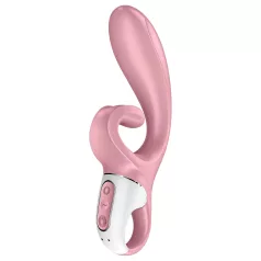   Satisfyer Hug Me - vibratore clitorideo con braccio - ricaricabile silicone rosa