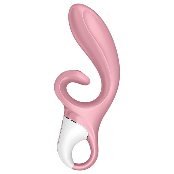 Satisfyer Hug Me - vibratore clitorideo con braccio - ricaricabile silicone rosa