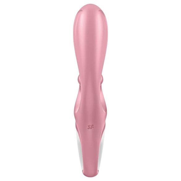 Satisfyer Hug Me - vibratore clitorideo con braccio - ricaricabile silicone rosa
