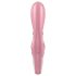 Satisfyer Hug Me - vibratore clitorideo con braccio - ricaricabile silicone rosa