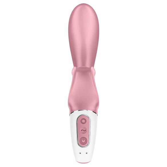 Satisfyer Hug Me - vibratore clitorideo con braccio - ricaricabile silicone rosa