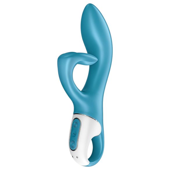 Satisfyer Embrace Me - vibratore clitoride ricaricabile - silicone turchese