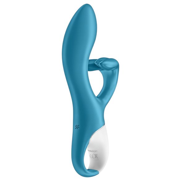 Satisfyer Embrace Me - vibratore clitoride ricaricabile - silicone turchese