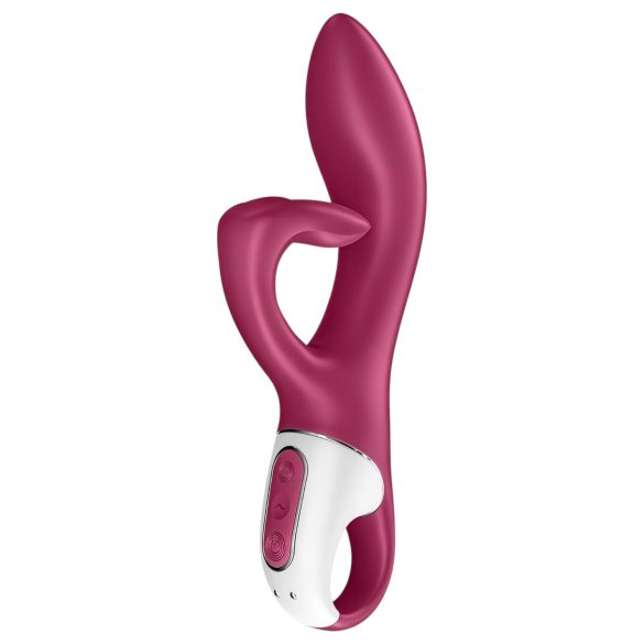 Satisfyer Embrace Me - vibratore ricaricabile con braccio clitorideo - rosso