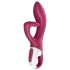 Satisfyer Embrace Me - vibratore ricaricabile con braccio clitorideo - rosso