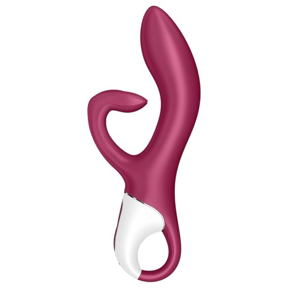 Satisfyer Embrace Me - vibratore ricaricabile con braccio clitorideo - rosso