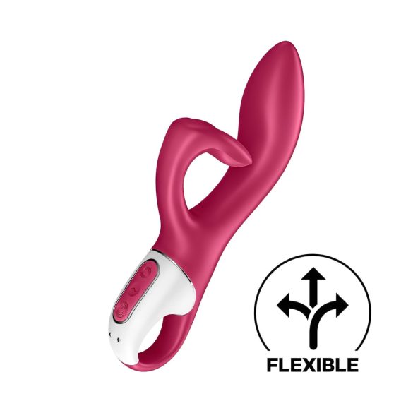 Satisfyer Embrace Me - vibratore ricaricabile con braccio clitorideo - rosso