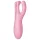 Satisfyer Threesome 4 - Vibratore clitorideo controllato tramite app (rosa)