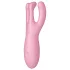 Satisfyer Threesome 4 - Vibratore clitorideo controllato tramite app (rosa)