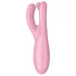 Satisfyer Threesome 4 - Vibratore clitorideo controllato tramite app (rosa)