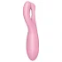 Satisfyer Threesome 4 - Vibratore clitorideo controllato tramite app (rosa)