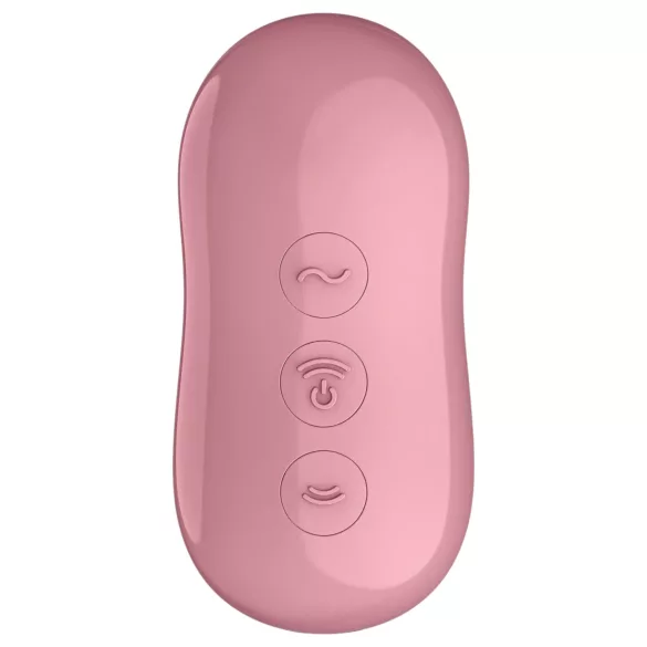 Satisfyer Cotton Candy - vibratore clitorideo a onde d’aria - corallo