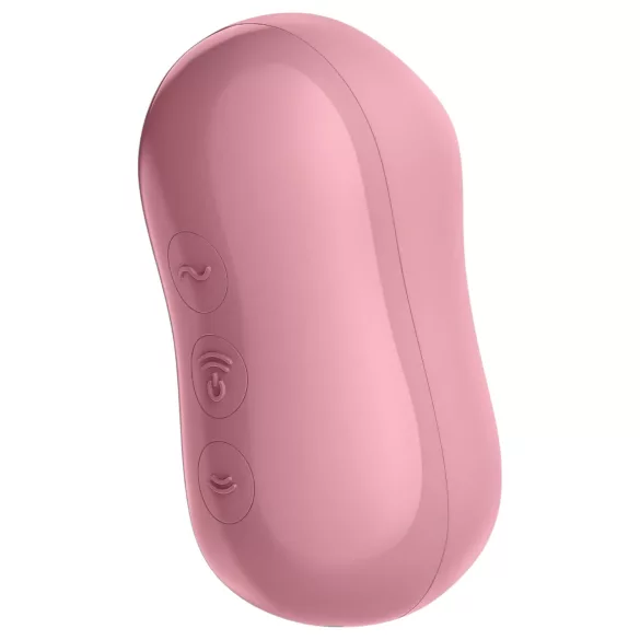 Satisfyer Cotton Candy - vibratore clitorideo a onde d’aria - corallo
