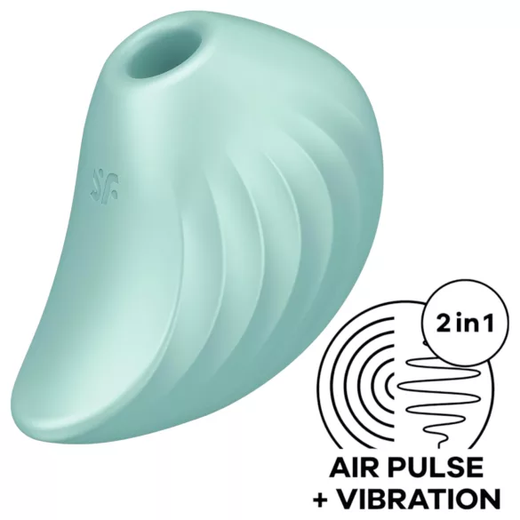 Satisfyer Pearl Diver - stimolatore clitoride a onde d’aria - menta