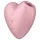 Satisfyer Cutie Heart - stimolatore clitorideo a onde d’aria ricaricabile - rosa