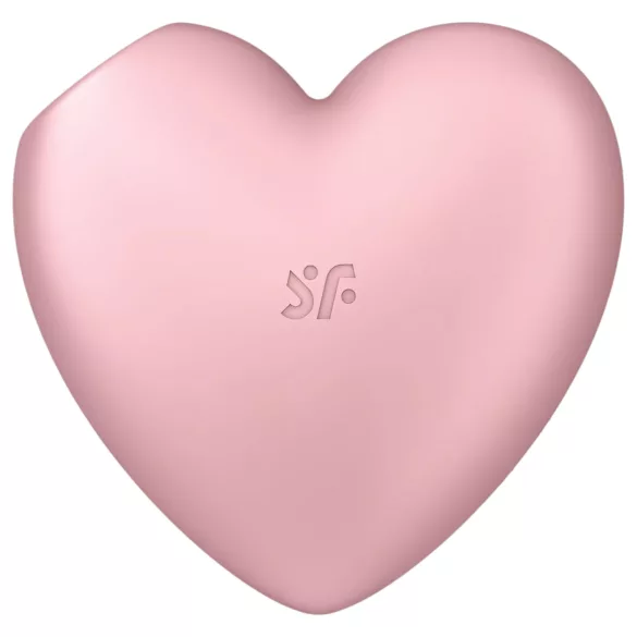 Satisfyer Cutie Heart - stimolatore clitorideo a onde d’aria ricaricabile - rosa