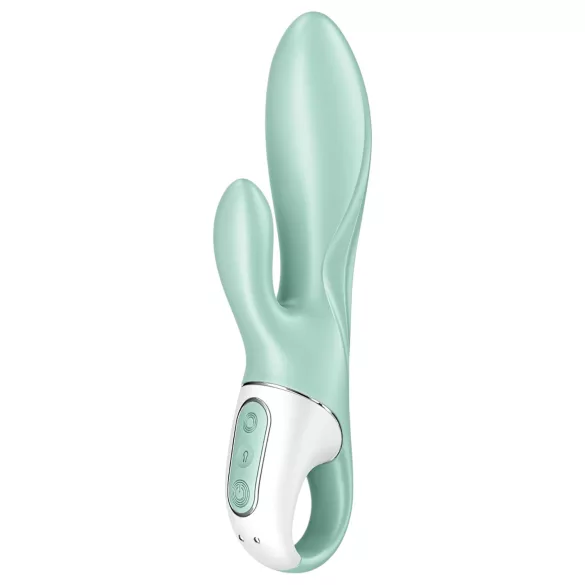 Satisfyer Air Pump Bunny 5 - vibratore gonfiabile controllato tramite app (menta)
