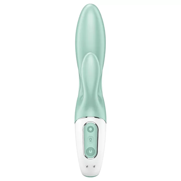 Satisfyer Air Pump Bunny 5 - vibratore gonfiabile controllato tramite app (menta)